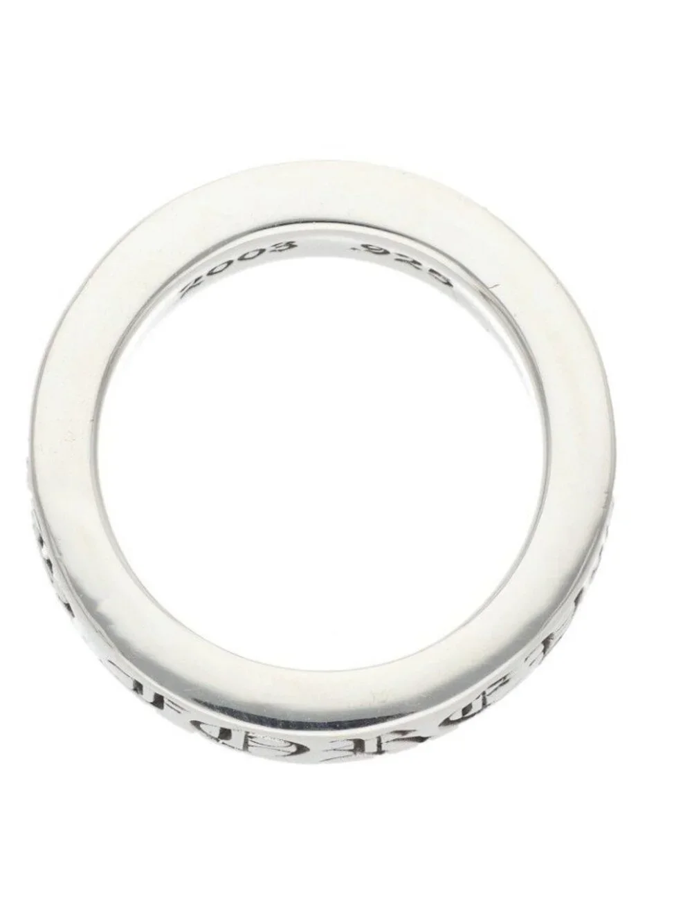 Chrome Hearts Spacer Forever Silver Ring